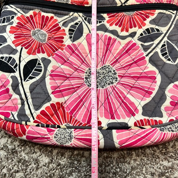 VERA BRADLEY Triple Zip Hipster Cherry Blossom Floral Crossbody Bag - Picture 10 of 10